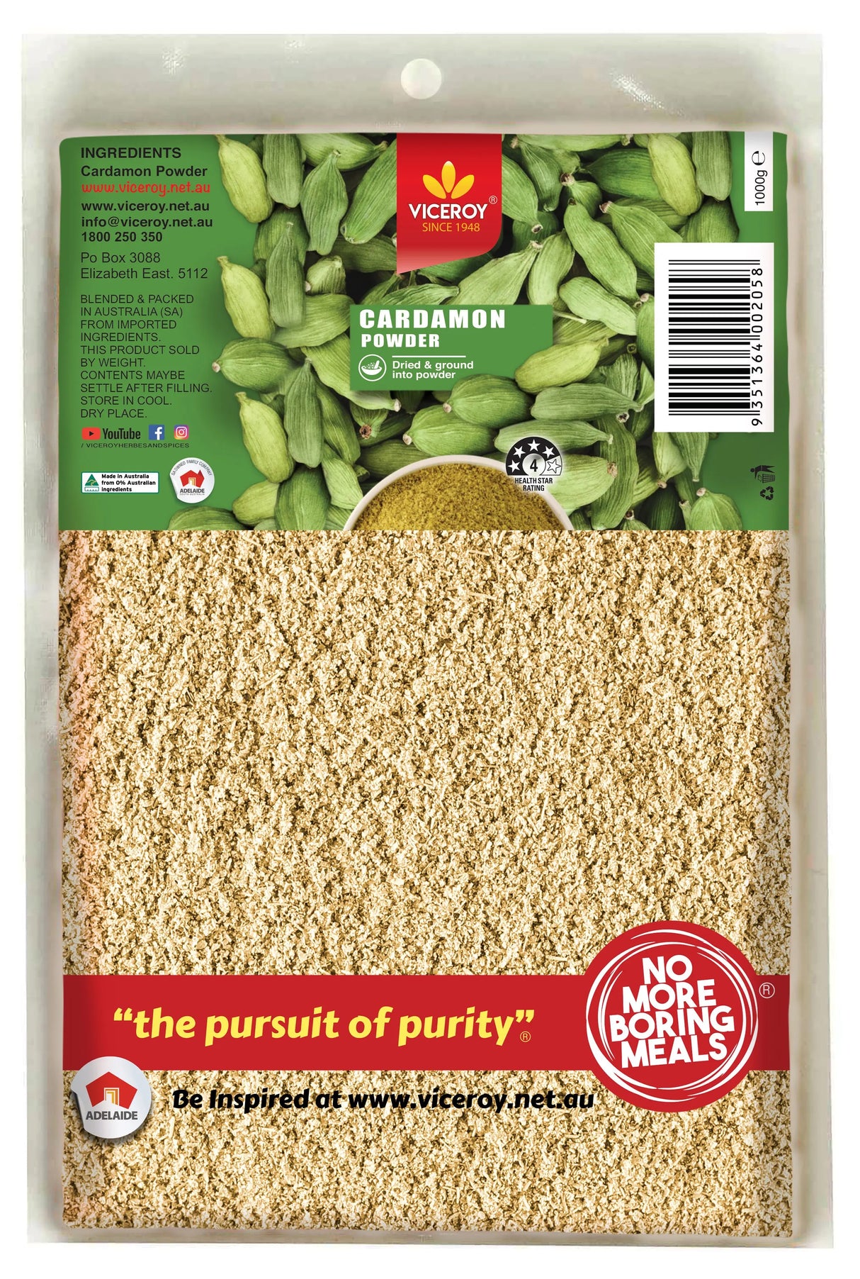VICEROY® Cardamom Powder Viceroy.net.au