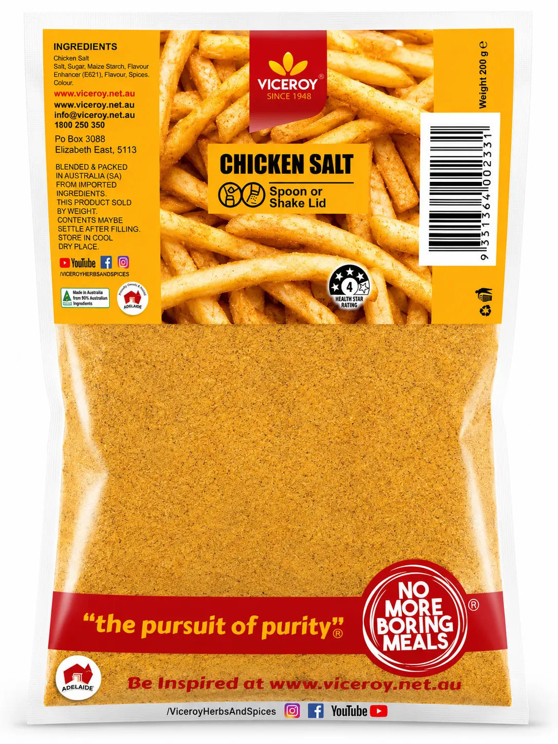 VICEROY® Chicken Salt Viceroy.net.au