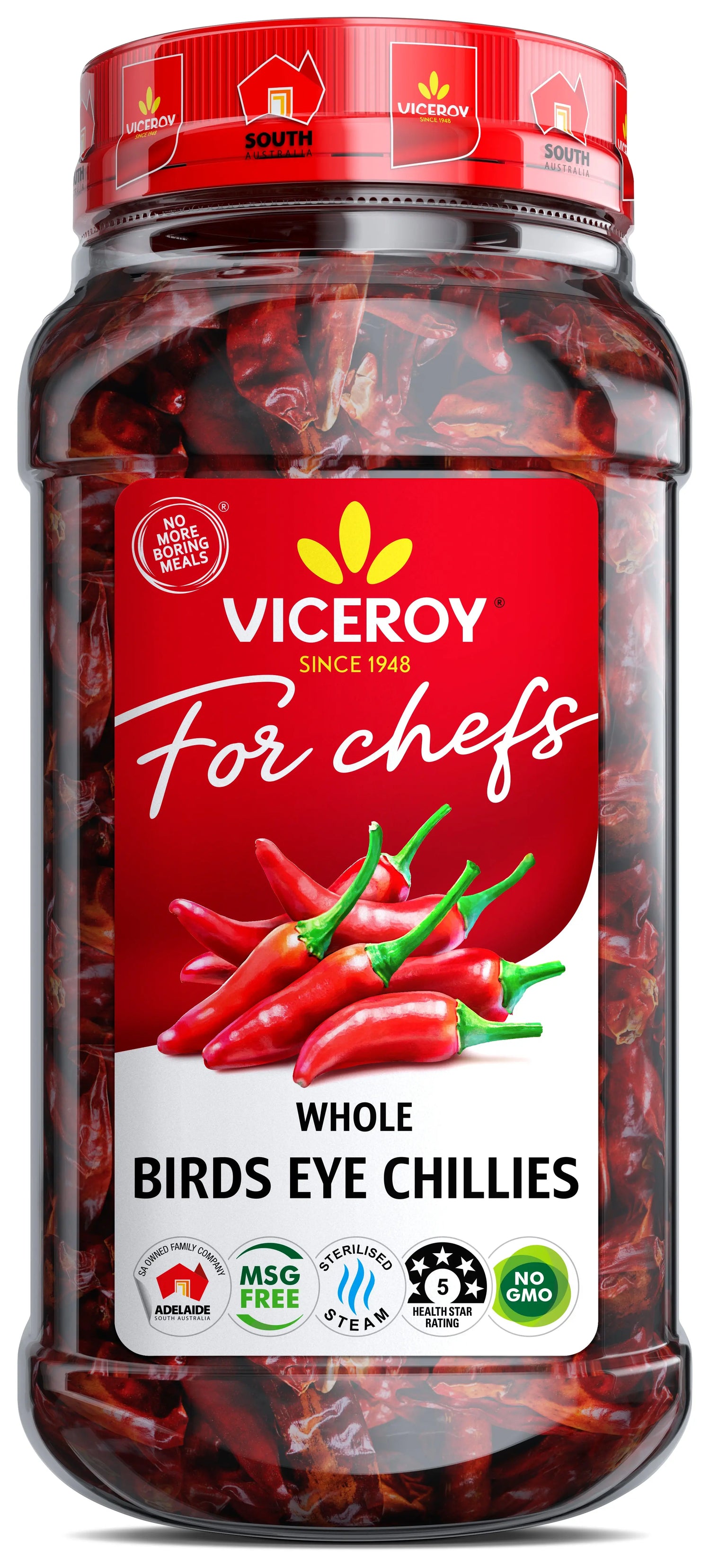 VICEROY® For Chefs® Bird’s Eye Chilli 250g - Viceroy.net.au