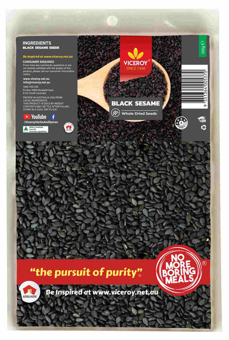 VICEROY® Black Sesame Seeds - Viceroy.net.au
