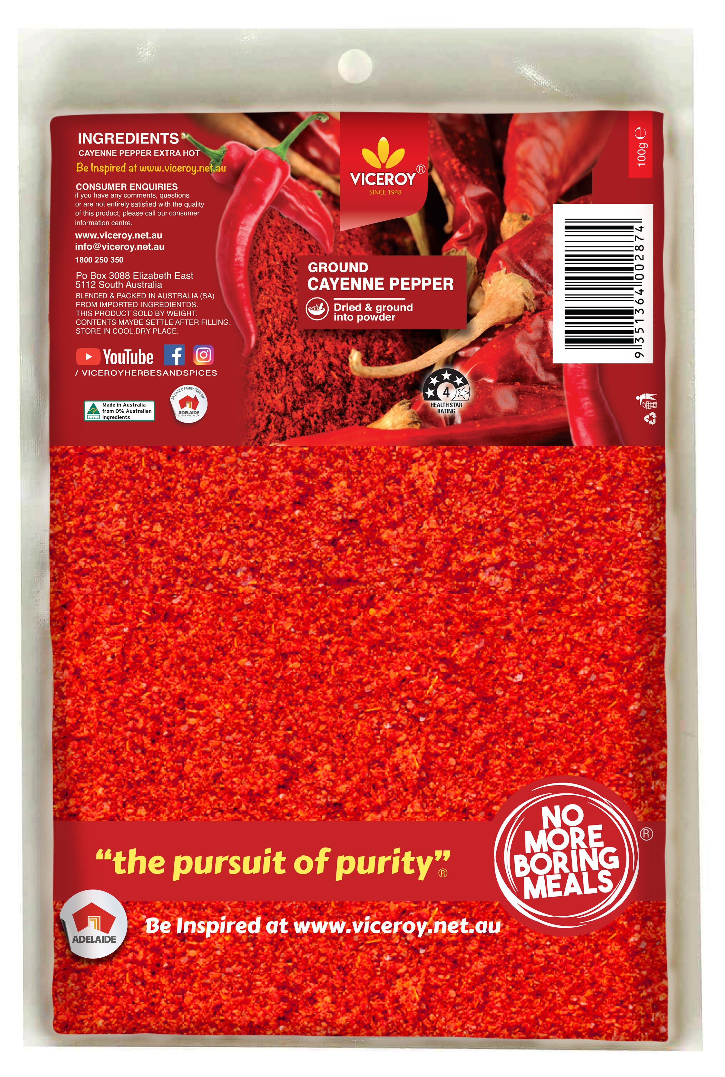 VICEROY® Cayenne Pepper Ground