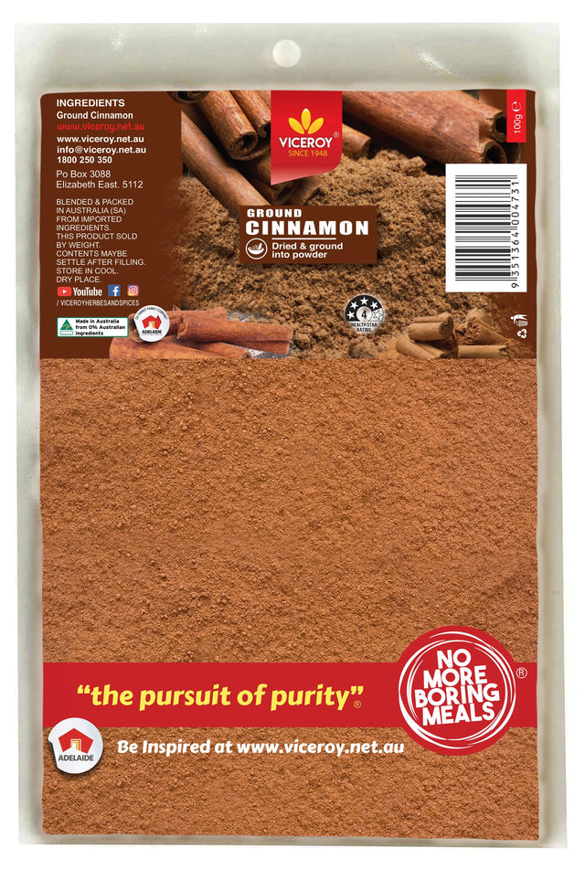 VICEROY® Cinnamon Powder - Viceroy.net.au
