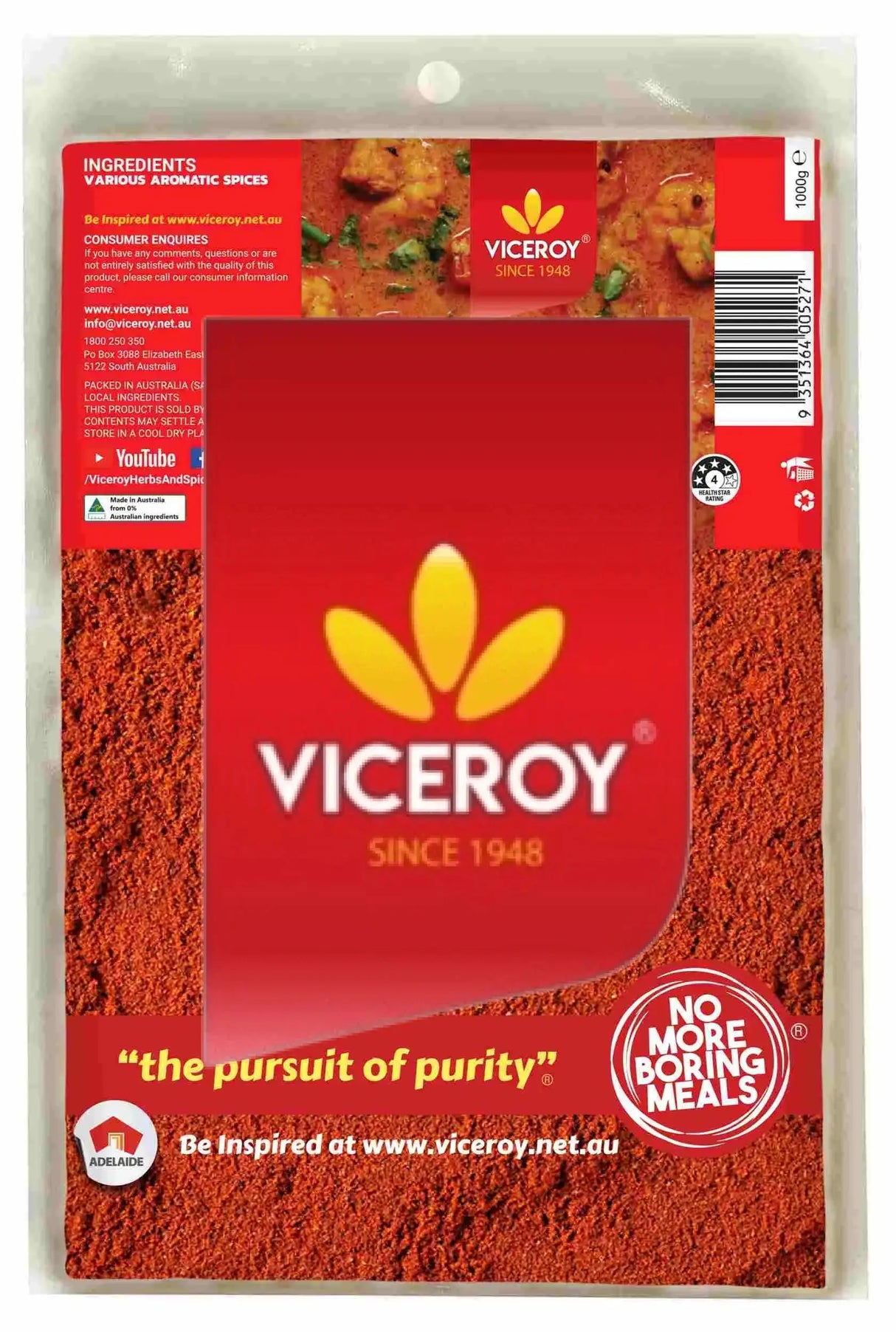 VICEROY® Curry Powder Hot - Viceroy.net.au
