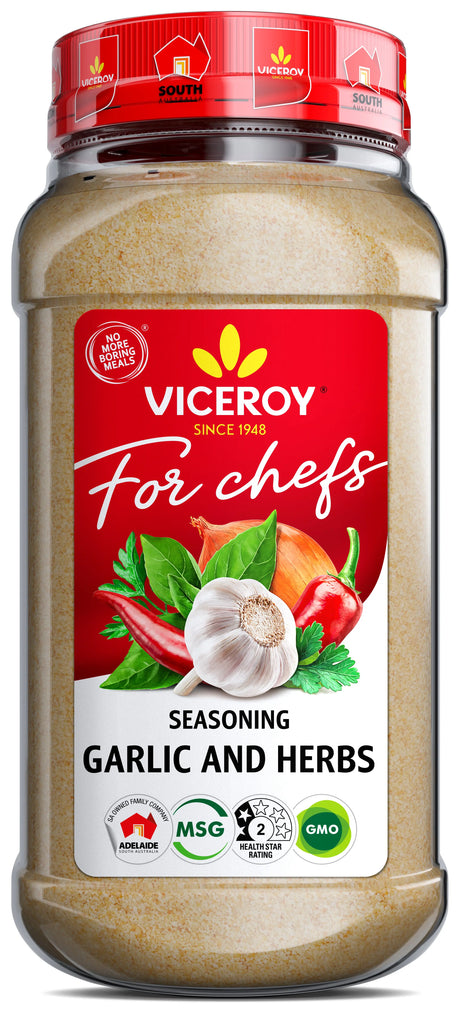 VICEROY® For Chefs® Garlic Herb Seasoning 1000g - Viceroy.net.au