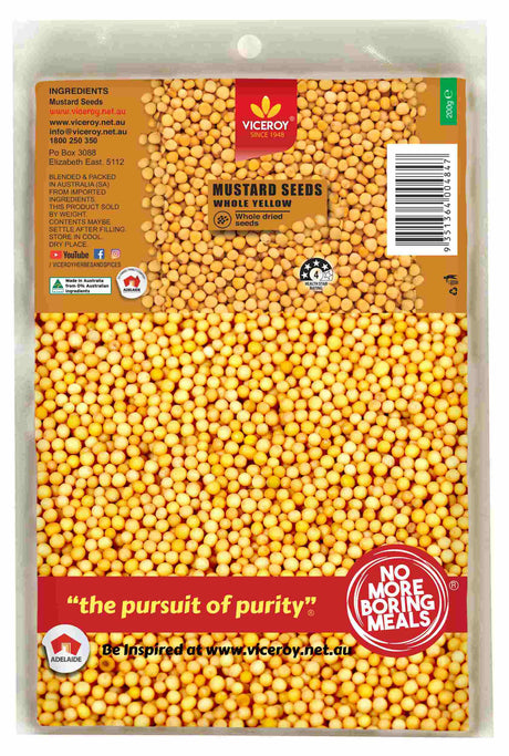 VICEROY® Mustard Seeds Yellow - Viceroy.net.au