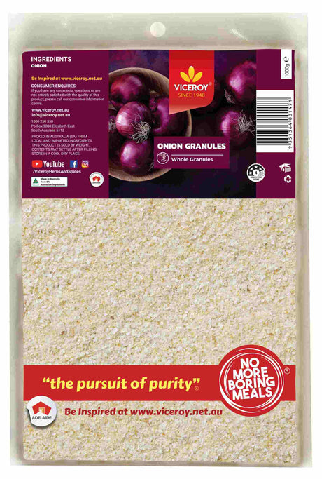 VICEROY® Onion Granules - Viceroy.net.au