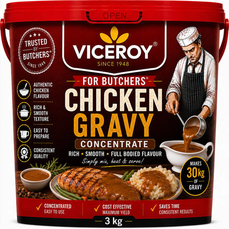 VICEROY® For Butchers® Chicken Gravy Concentrate  3kg Viceroy.net.au