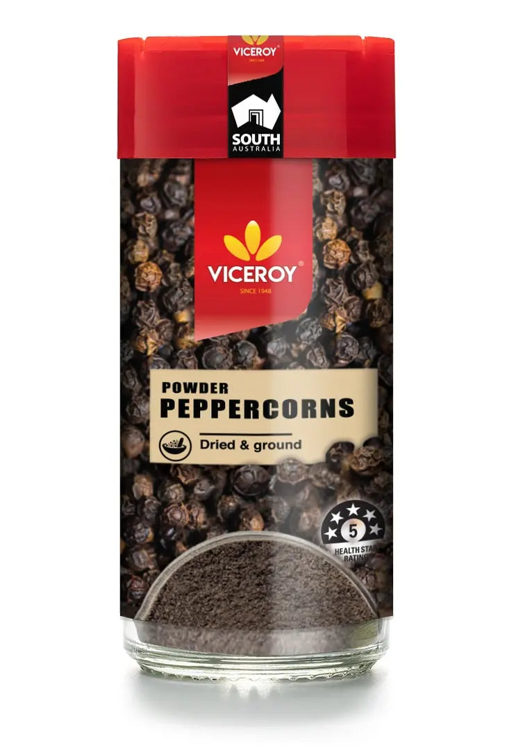 Viceroy® Black Peppercorn Powder 50g - Viceroy.net.au
