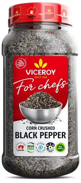 VICEROY® For Chefs® Cracked Black Peppercorn 800g Viceroyforchefs.com.au
