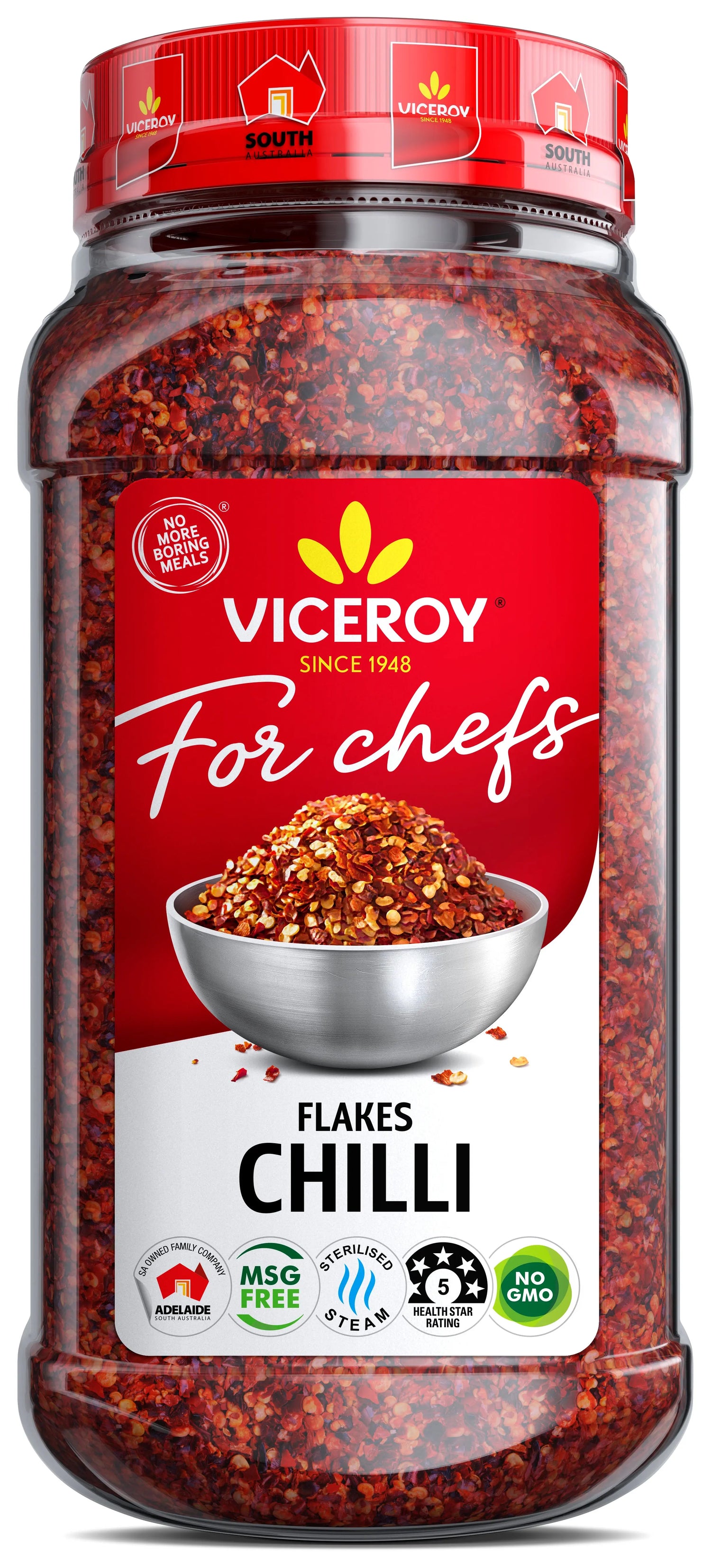 VICEROY® For Chefs® Chilli Flakes 750g - Viceroy.net.au